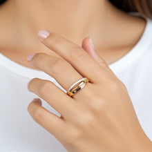 Load image into Gallery viewer, Mystic Zircon Ring (Brass)
