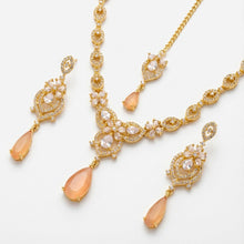 Load image into Gallery viewer, Champagne Bridal Tika Set
