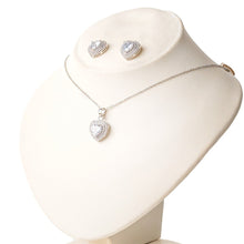 Load image into Gallery viewer, Diamond Heart Necklace (Copper) - vistoso.pk
