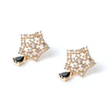 Load image into Gallery viewer, Diamond Studded Star Earring (23mm) - vistoso.pk

