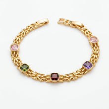 Load image into Gallery viewer, Colorful Emerald Bracelet
