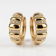 Load image into Gallery viewer, Royal Diamond Studded Earring (17mm)
