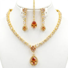 Load image into Gallery viewer, Sapphire Gold Dreams Bridal Set
