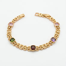 Load image into Gallery viewer, Colorful Emerald Bracelet
