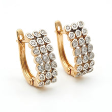 Load image into Gallery viewer, Quartz Hoop Earrings (15mm)
