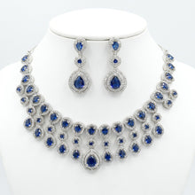 Load image into Gallery viewer, Blue Pyramid Bridal Set
