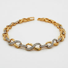 Load image into Gallery viewer, Infinity Diamond Bracelet
