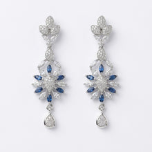 Load image into Gallery viewer, 1 Carat Blue Pearl Earring (48mm)
