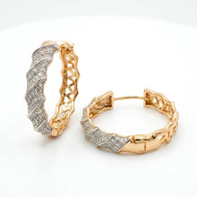 Load image into Gallery viewer, Diamond Encrusted  Fairy-Tale Earring (28mm)

