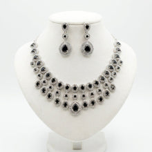 Load image into Gallery viewer, Black Pyramid Bridal Set
