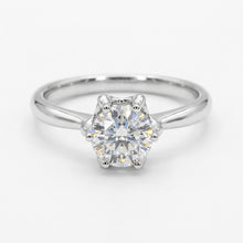 Load image into Gallery viewer, Moon Light rhodium Ring
