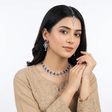 Load image into Gallery viewer, 1 Carat White Gold Sapphire Set
