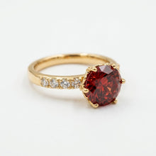 Load image into Gallery viewer, RED Crown Ring

