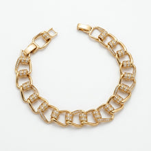 Load image into Gallery viewer, Baguette Link Diamond Bracelet

