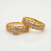 Load image into Gallery viewer, Cinderella Double Ring (Brass)
