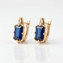 Load image into Gallery viewer, The Blue Stone Earring (18mm)
