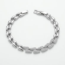 Load image into Gallery viewer, Silver Eclipse Bracelet (Copper)
