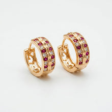Load image into Gallery viewer, Pink Beverley Earring (16mm)

