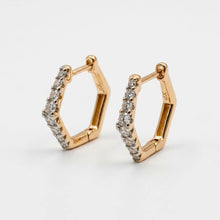 Load image into Gallery viewer, Illusion Hoop Earrings (15mm)
