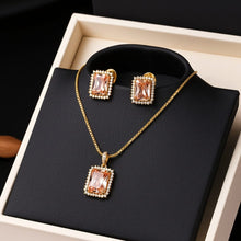 Load image into Gallery viewer, Dreams 1 Carat Necklace Set - vistoso.pk
