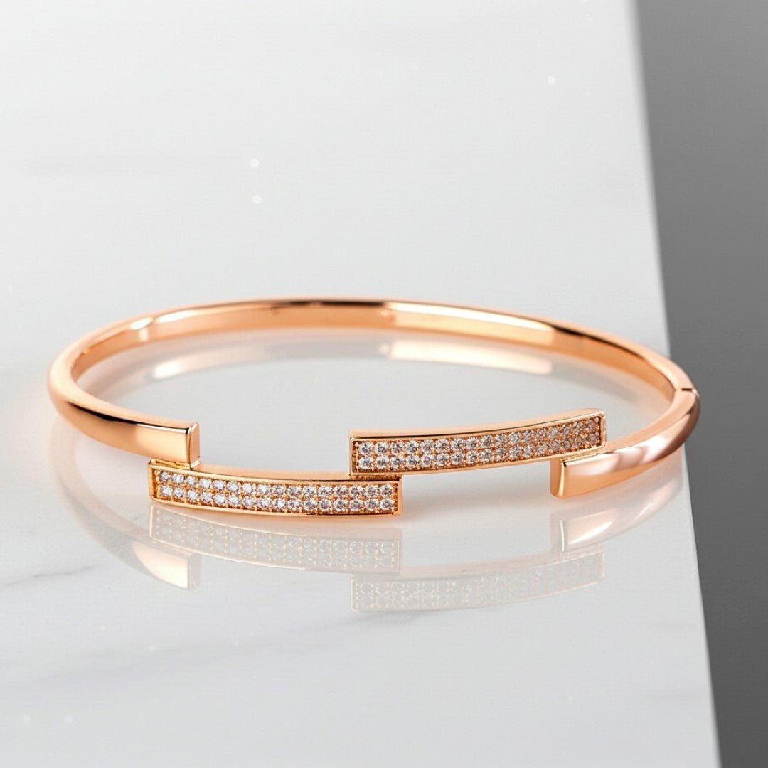 Dreams Openable Copper Bangle - vistoso.pk