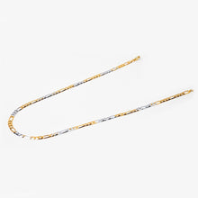 Load image into Gallery viewer, Figaro Two Tone Chain 3mm - vistoso.pk
