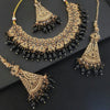 Kundan Black Stone Bridal Set - vistoso.pk