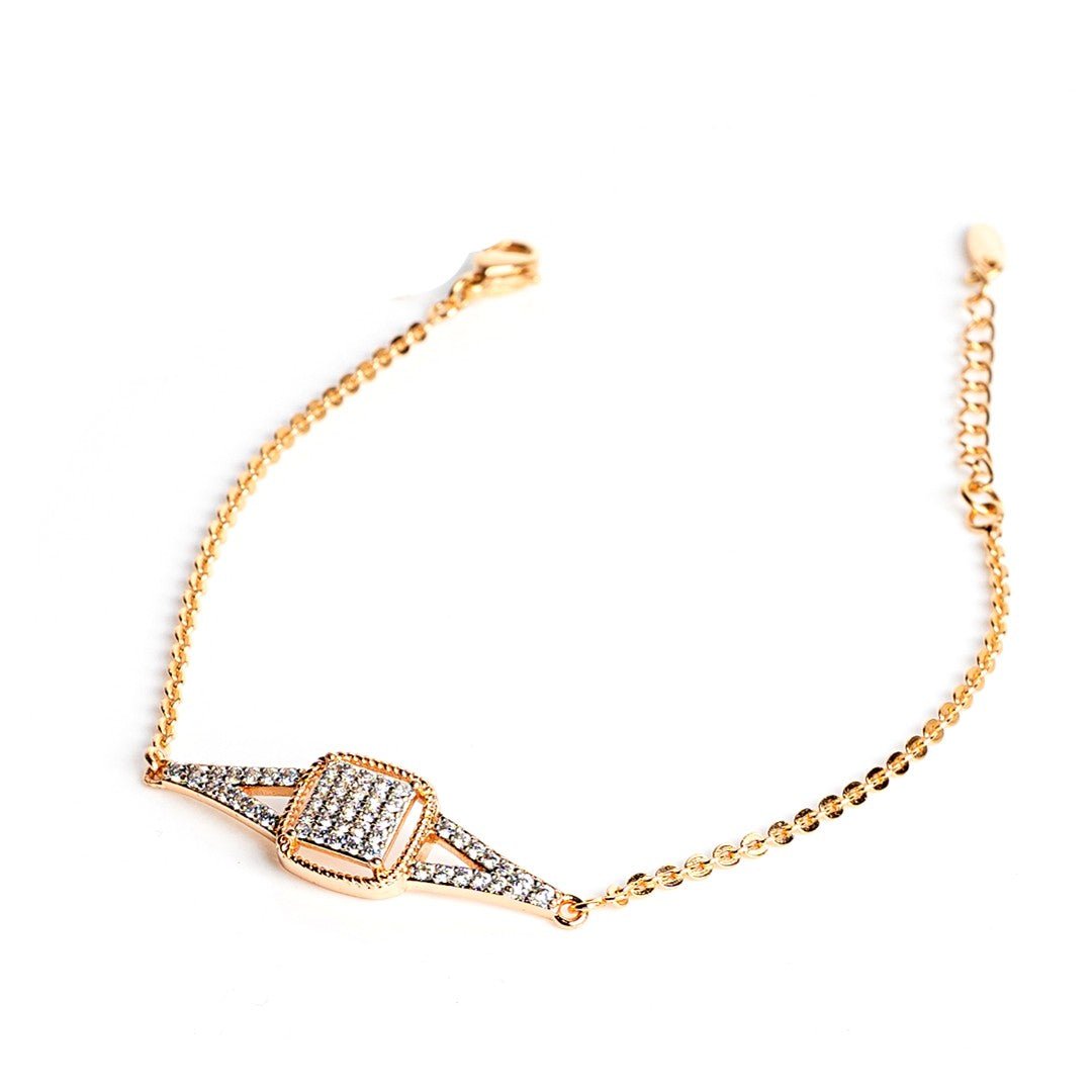 Milano Diamond Bracelet (Copper) - vistoso.pk