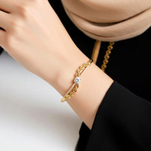 Load image into Gallery viewer, Openable Infinity Twist Copper Bangle (Copper) - vistoso.pk
