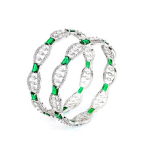 Load image into Gallery viewer, Pink Star Dust 1 Carat Bangle (Pair) - vistoso.pk
