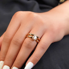 Load image into Gallery viewer, Prism Moon Ring (Brass) - vistoso.pk
