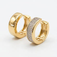 Load image into Gallery viewer, Diamond Encrusted Earrings (22mm)
