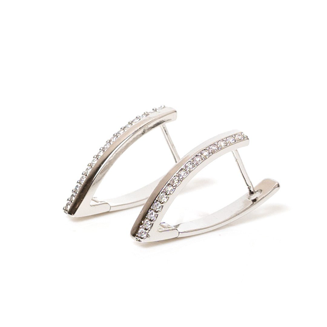 Silver Dove Earrings - vistoso.pk