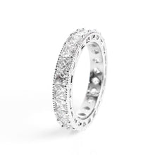 Load image into Gallery viewer, Silver Eternity Ring (Copper) - vistoso.pk
