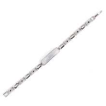 Load image into Gallery viewer, Silver Oblong Bracelet - vistoso.pk
