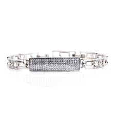 Load image into Gallery viewer, Silver Oblong Bracelet - vistoso.pk
