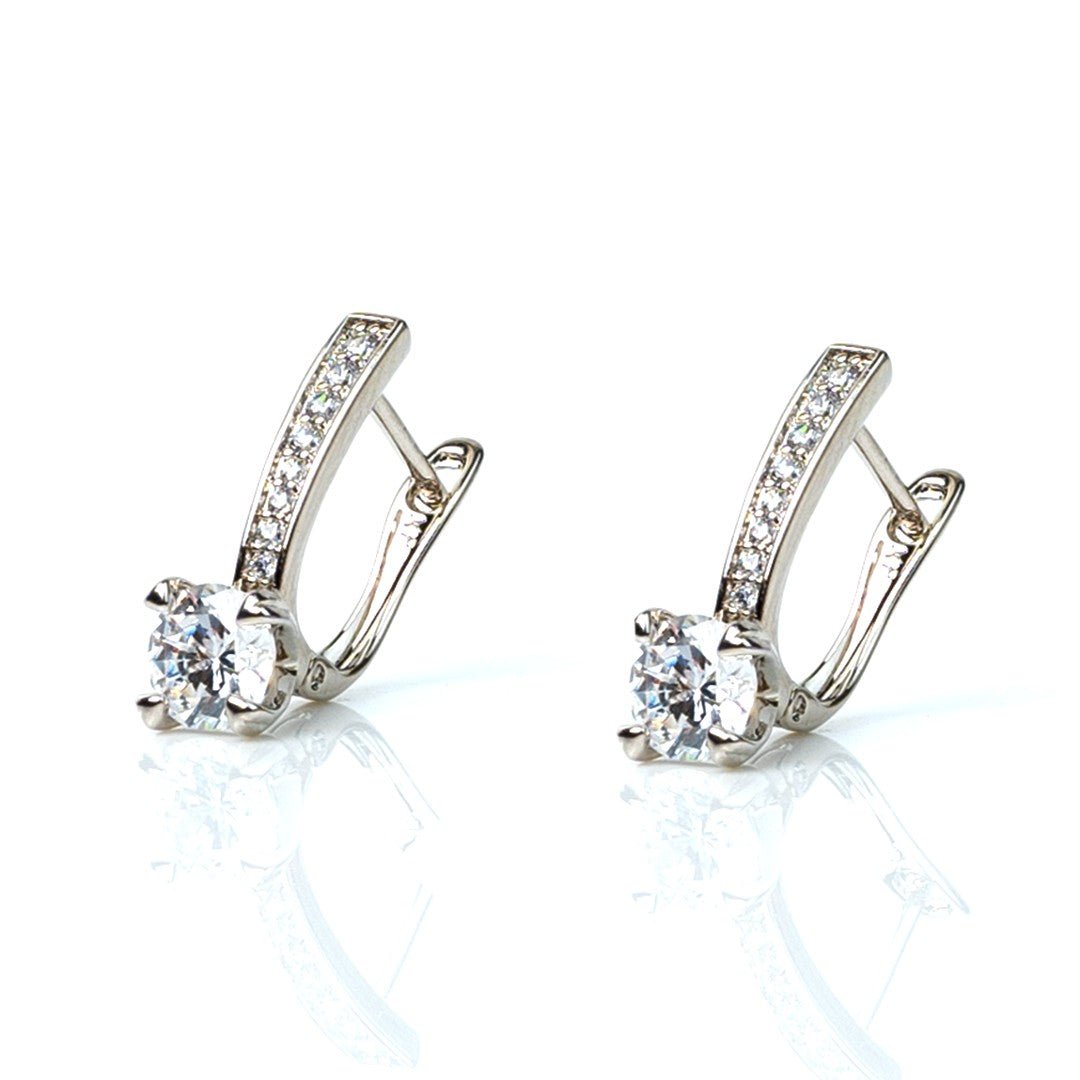 Silver Pearl Earring (20mm) - vistoso.pk