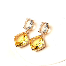 Load image into Gallery viewer, Yellow Pearl Earring (28 mm) - vistoso.pk
