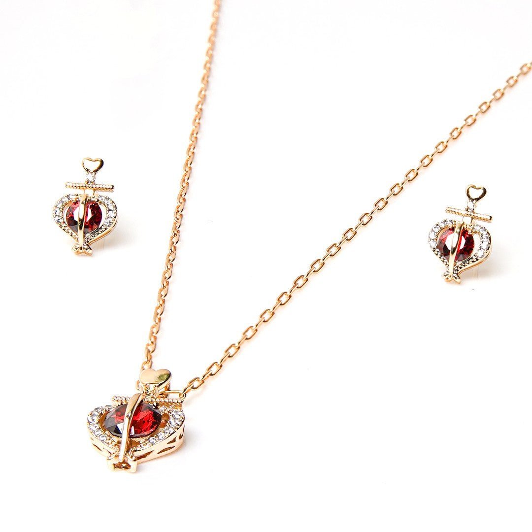 Bow Mini Diamond Set (Copper) - vistoso.pk