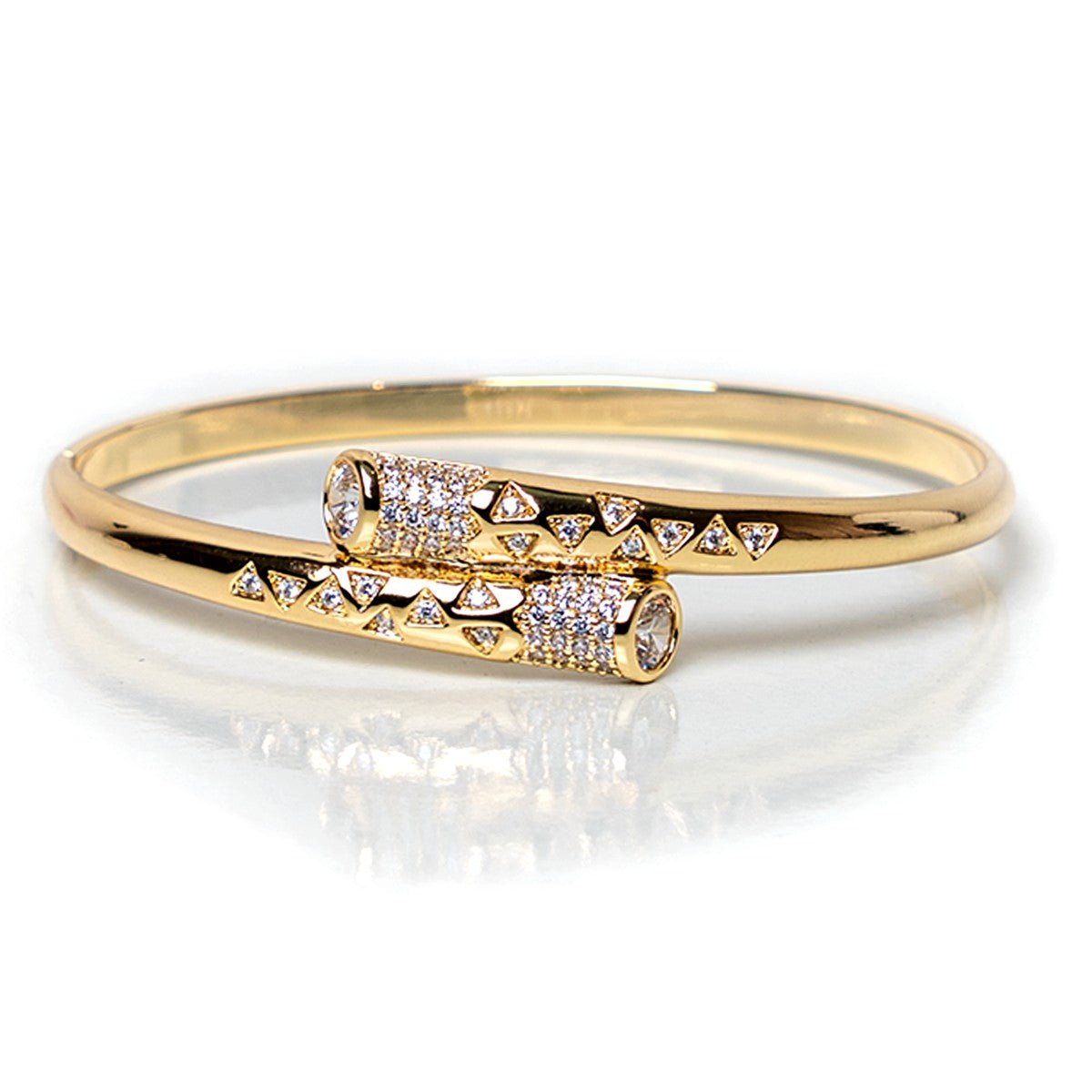 Crystal Orchid Bangle - vistoso.pk