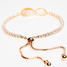 Load image into Gallery viewer, Diamond Infinity Bracelet (Copper) - vistoso.pk
