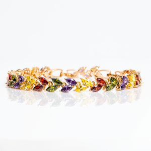 Haus of Brilliance Leaf Bracelet 2.0 - vistoso.pk
