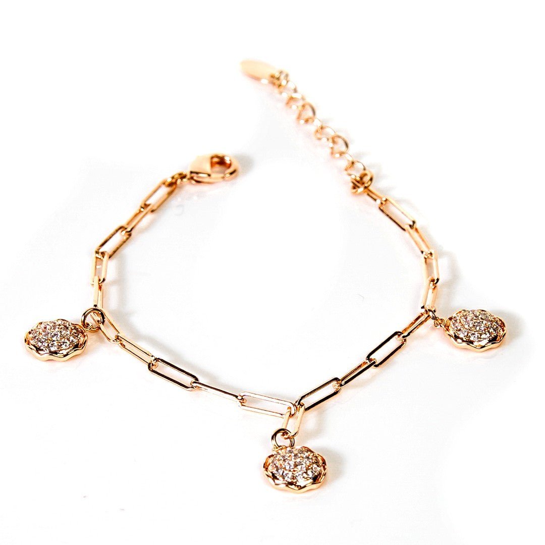 Laurence Chain Bracelet (copper) - vistoso.pk