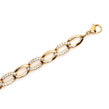 Load image into Gallery viewer, Oval Chain Bracelet (Copper) - vistoso.pk
