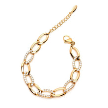 Load image into Gallery viewer, Oval Chain Bracelet (Copper) - vistoso.pk
