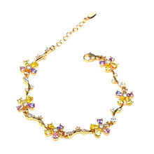 Load image into Gallery viewer, Rainbow Flower Bracelet (Copper) - vistoso.pk
