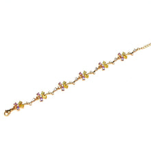 Load image into Gallery viewer, Rainbow Flower Bracelet (Copper) - vistoso.pk
