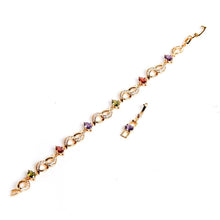 Load image into Gallery viewer, Rainbow Gems Bracelet (Copper) - vistoso.pk

