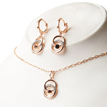 Load image into Gallery viewer, Spiral Pave Diamond Set (Copper) - vistoso.pk
