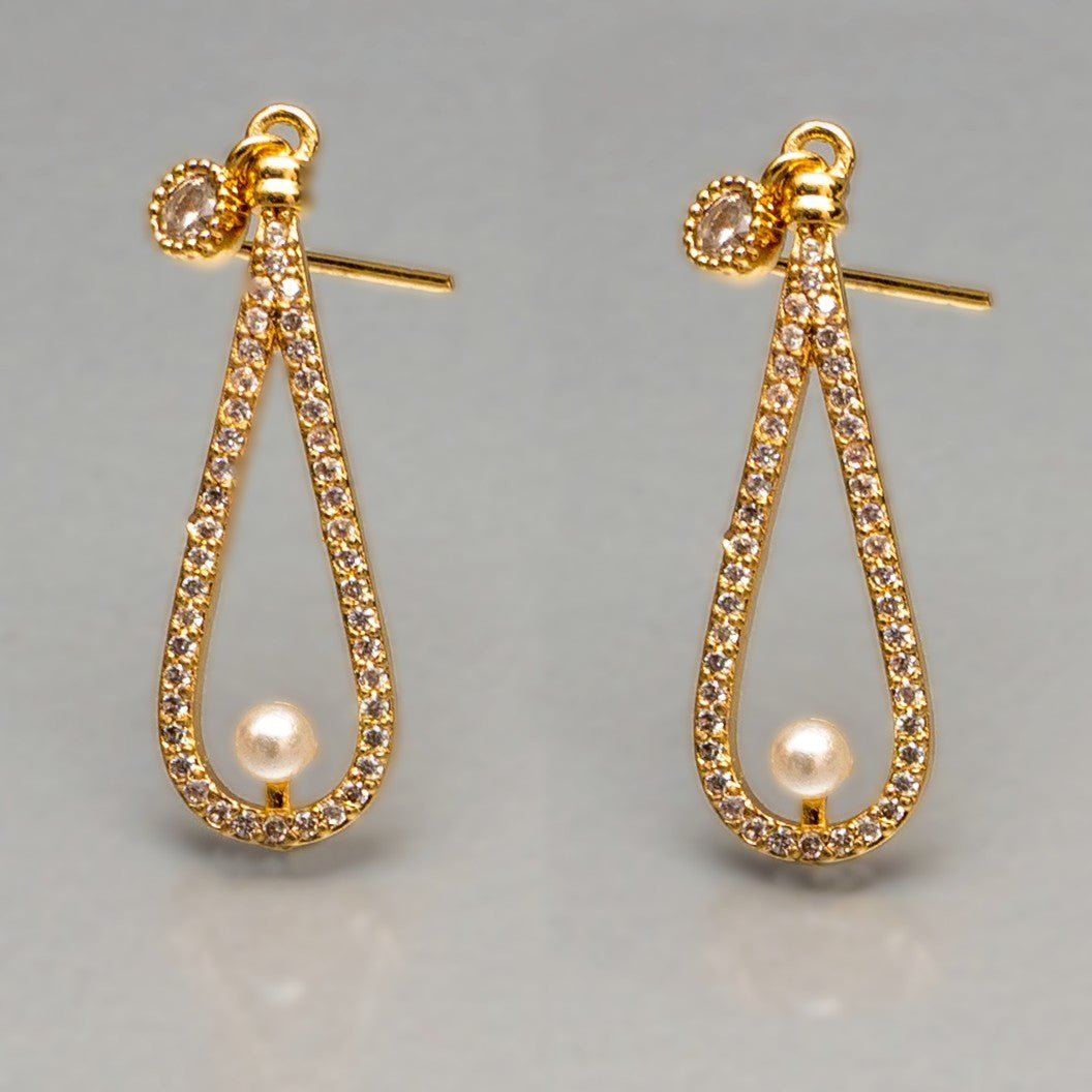 Triangular Hoop Earring (30mm) - vistoso.pk